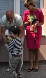 Silvie a Libor Brožovi (BETON BROŽ s. r. o.) přispívají na každý babybox.