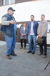 Významní dárci Jan Loder, LOEX, s. r. o. Rakovník, a Jan Bretšnajdr ZZN AGRO.