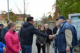 Ředitel slánské společnosti TOI TOI Karel Svoboda, který na slánskou bedýnku přispěl soukromým darem. Foto: Jitka Krňanská