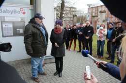 Děkuju Jitce Juřicové za práci na stavbě babyboxu.