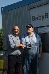 Babydědek a zakladatel SEKO Aerospace, a. s. Vlastimil Sedláček - Ludvík a Vlasta.