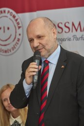Pan Vladimír Mikel, jednatel společnosti ROSSMANN.
