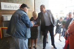 Jaroslav Stružka, ředitel firmy KOMWAG, dárce.