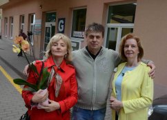 Všechny fotografie pořídil Zdeněk Juřica, autorem této poslední je LH - Sylva Floríková a Zdeněk Juřica se svou Jitkou.