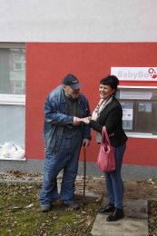 Do Mostu mě přijela podpořit i protagonistka babyboxů a senátorka Alena Dernerová.