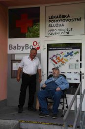 RNDr. Zdeněk Martinásek z Otnice, tradiční dárce babyboxů.